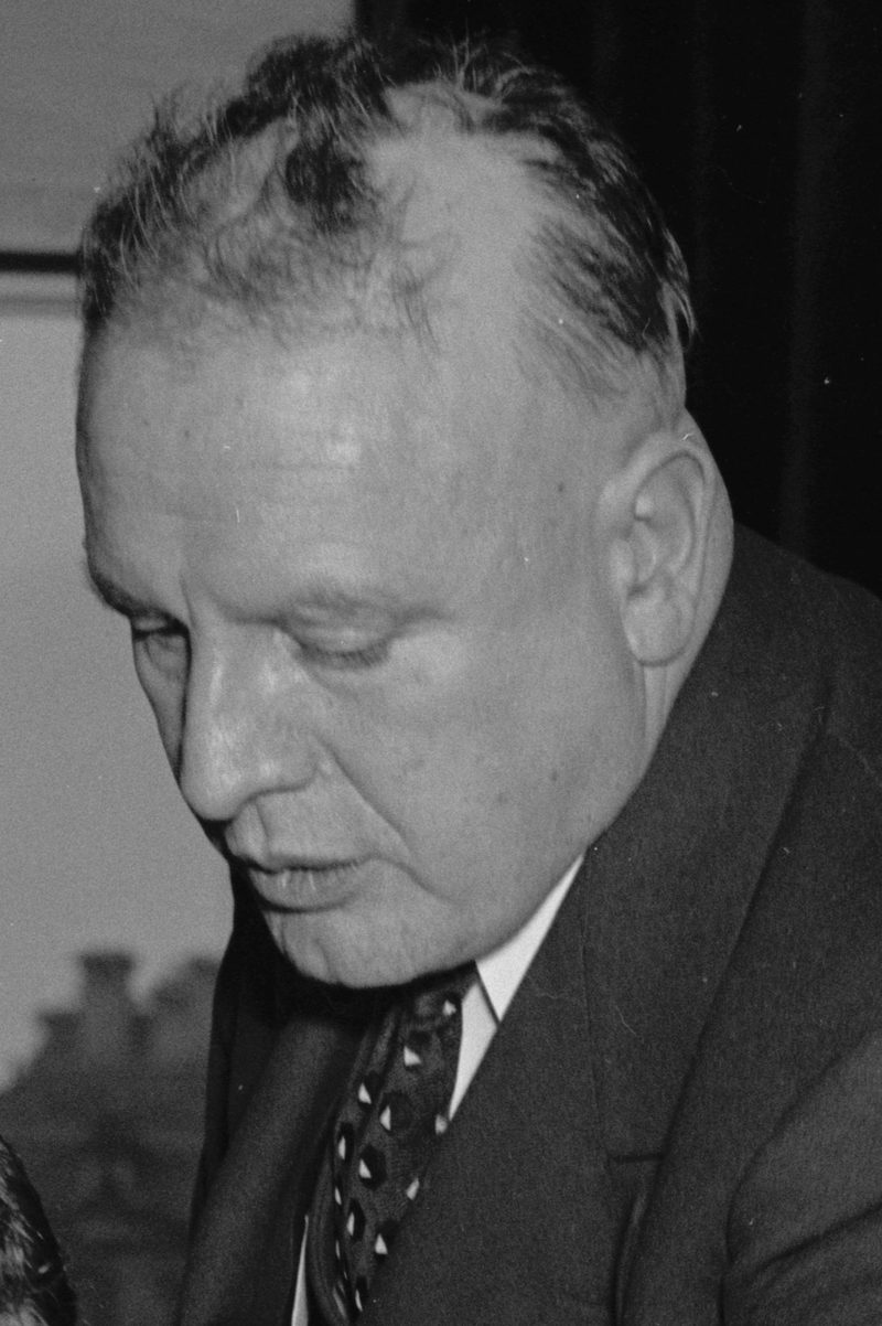 Harry J. Anslinger, first commissioner of the U.S. Federal Bureau of Narcotics.